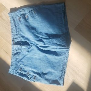 100% cotton shorts.